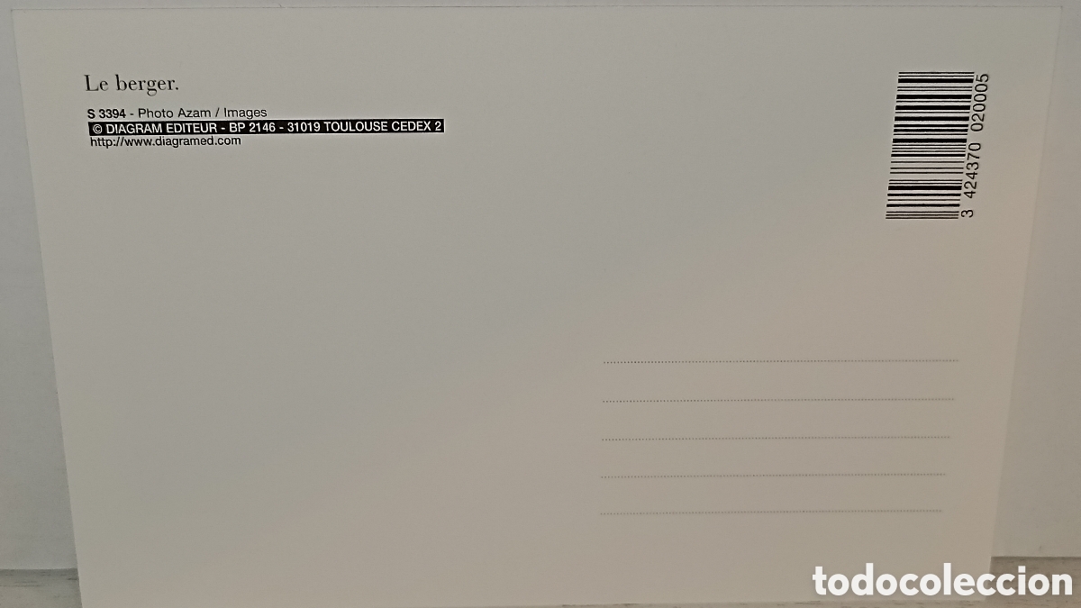 Postales: MINT. Le Berger. Catalunya - Foto 2