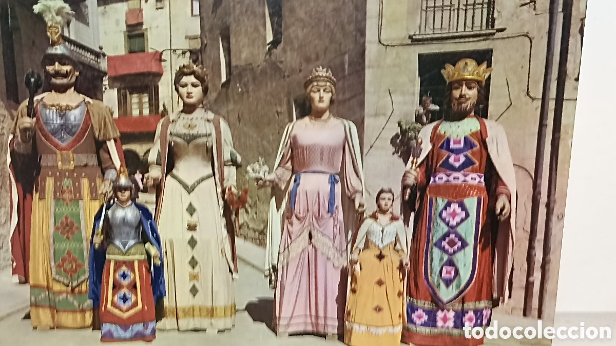 Postales: Mint fiesta de gigantes solsona