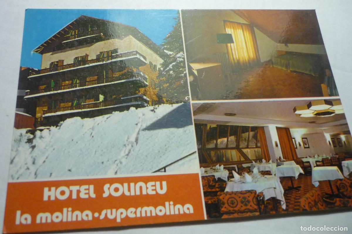 Postales: postal la molina.-hotel solineu cm