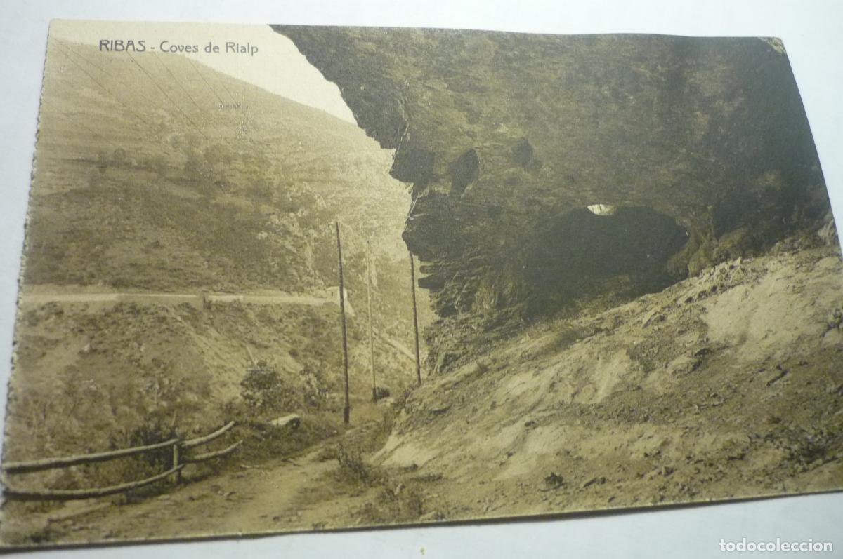 Postales: postal ribas coves de rialp cm - Foto 1