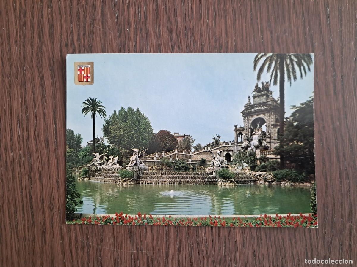 Postales: postal de Espa&ntilde;a, cascada del parque de la Ciudadela, Barcelona n&ordm; 56.