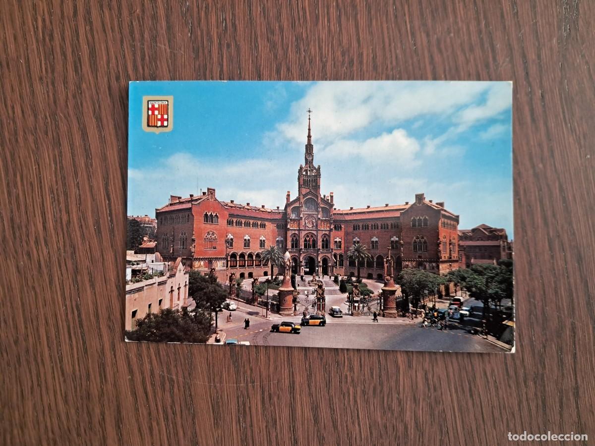 Postales: postal de Espa&ntilde;a, hospital de la santa cruz y de San Pablo, Barcelona n&ordm; 821.