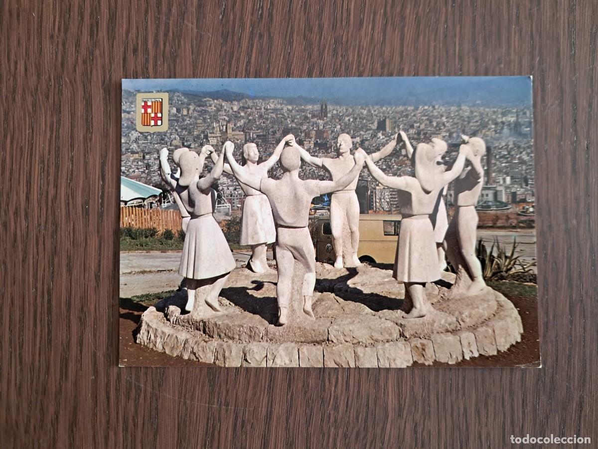 Postales: postal de Espa&ntilde;a, monumento a la Sardana, Barcelona n&ordm; 59.