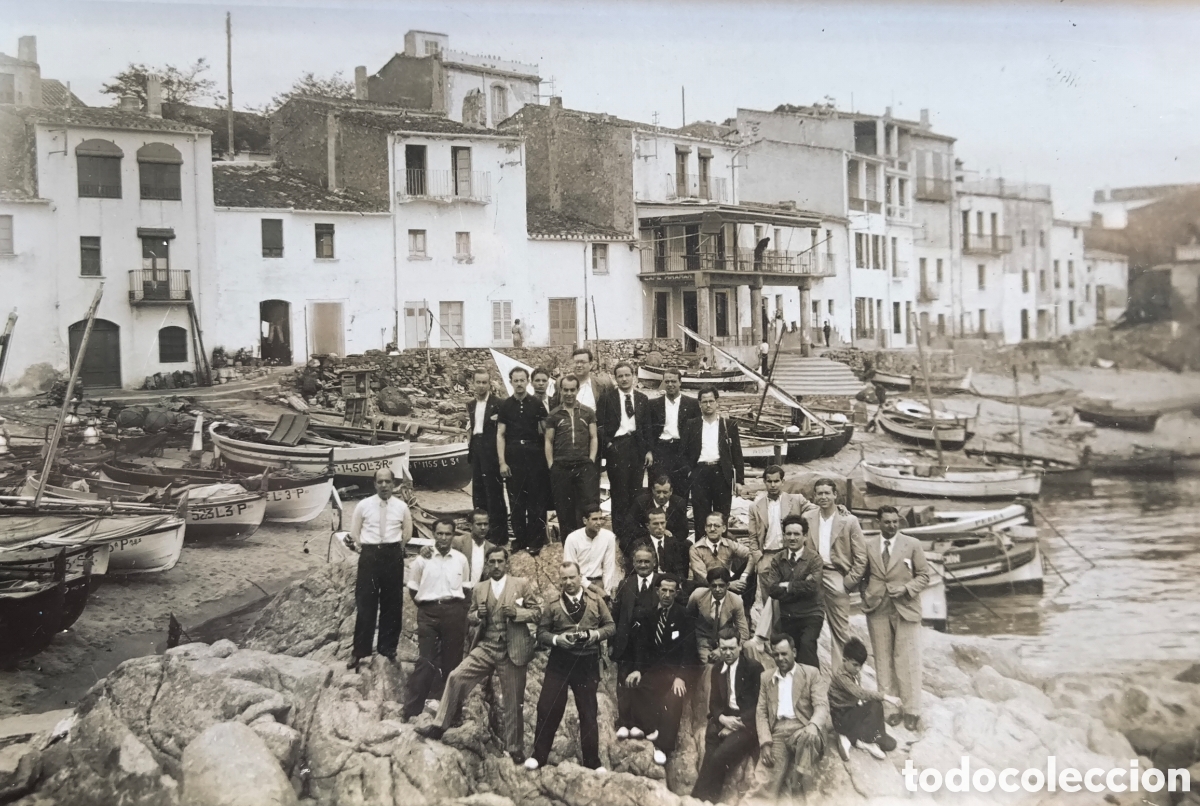 Postales: CALELLA DE PALAFRUGELL PORT BO POSTAL FOTOGR&Aacute;FICA GIRONA C. 1925