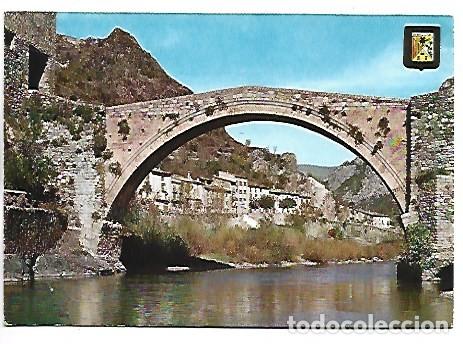 Postales: PONT ROMANIC - ROMANESQUE BRIDGE.- GERRI DE LA SAL / LLEIDA