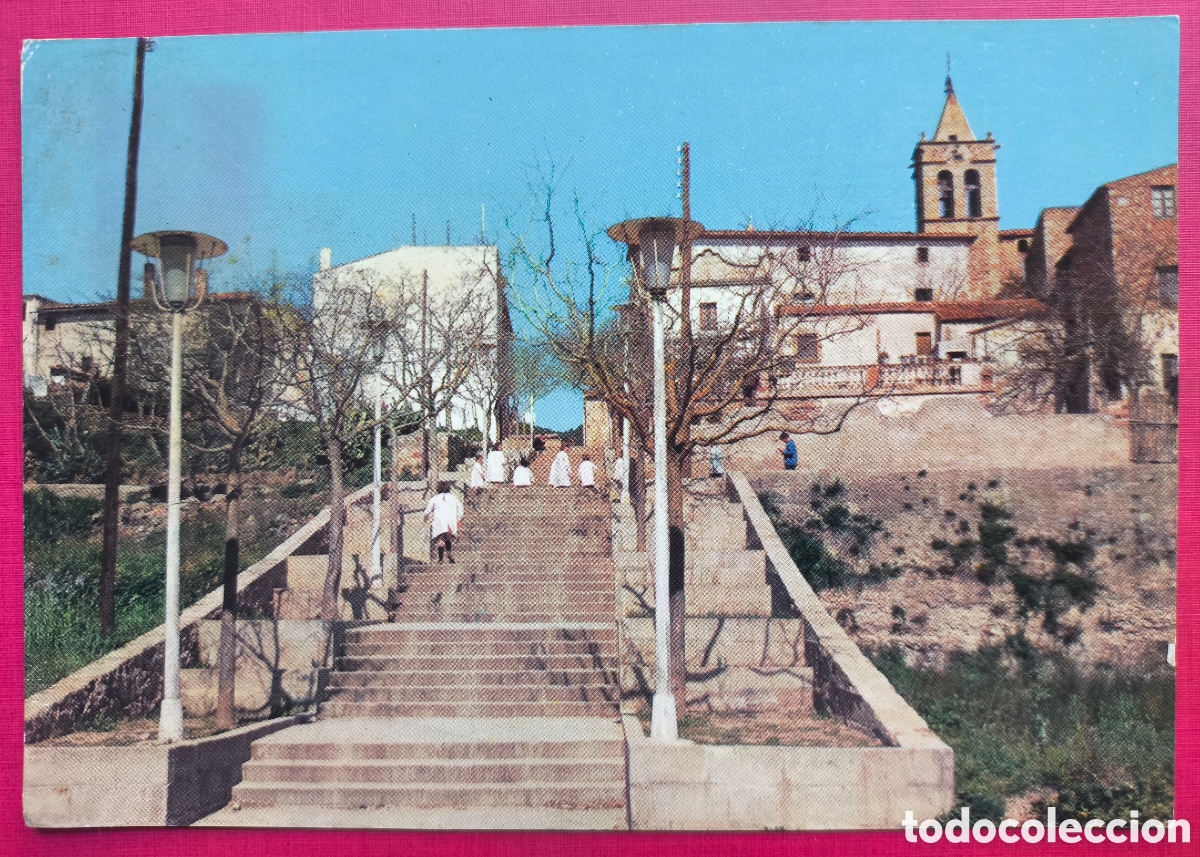 Postales: CASTELL D'ARO POSTAL FOTOGR&Aacute;FICA A COLOR GIRONA C. 1965