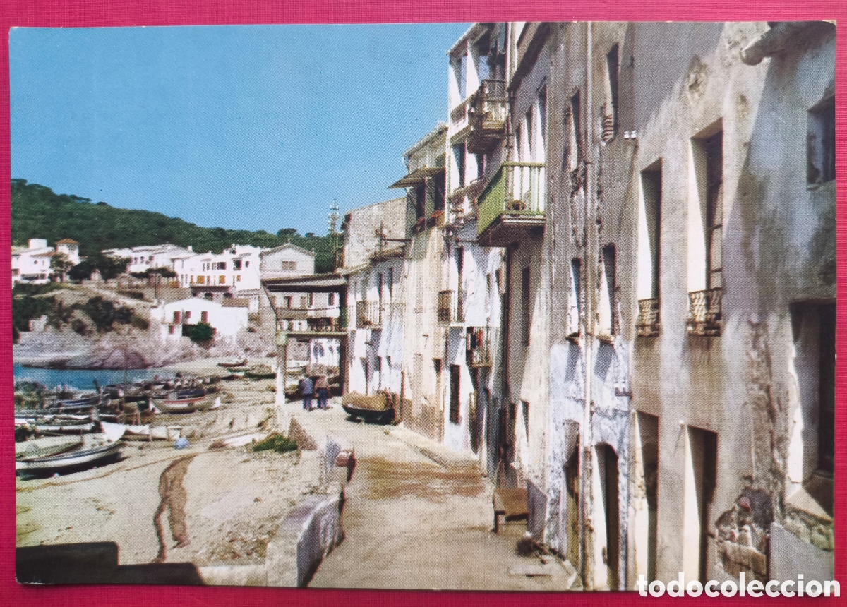 Postales: CALELLA DE PALAFRUGELL LES VOLTES PORT BO POSTAL A COLOR GIRONA C. 1960