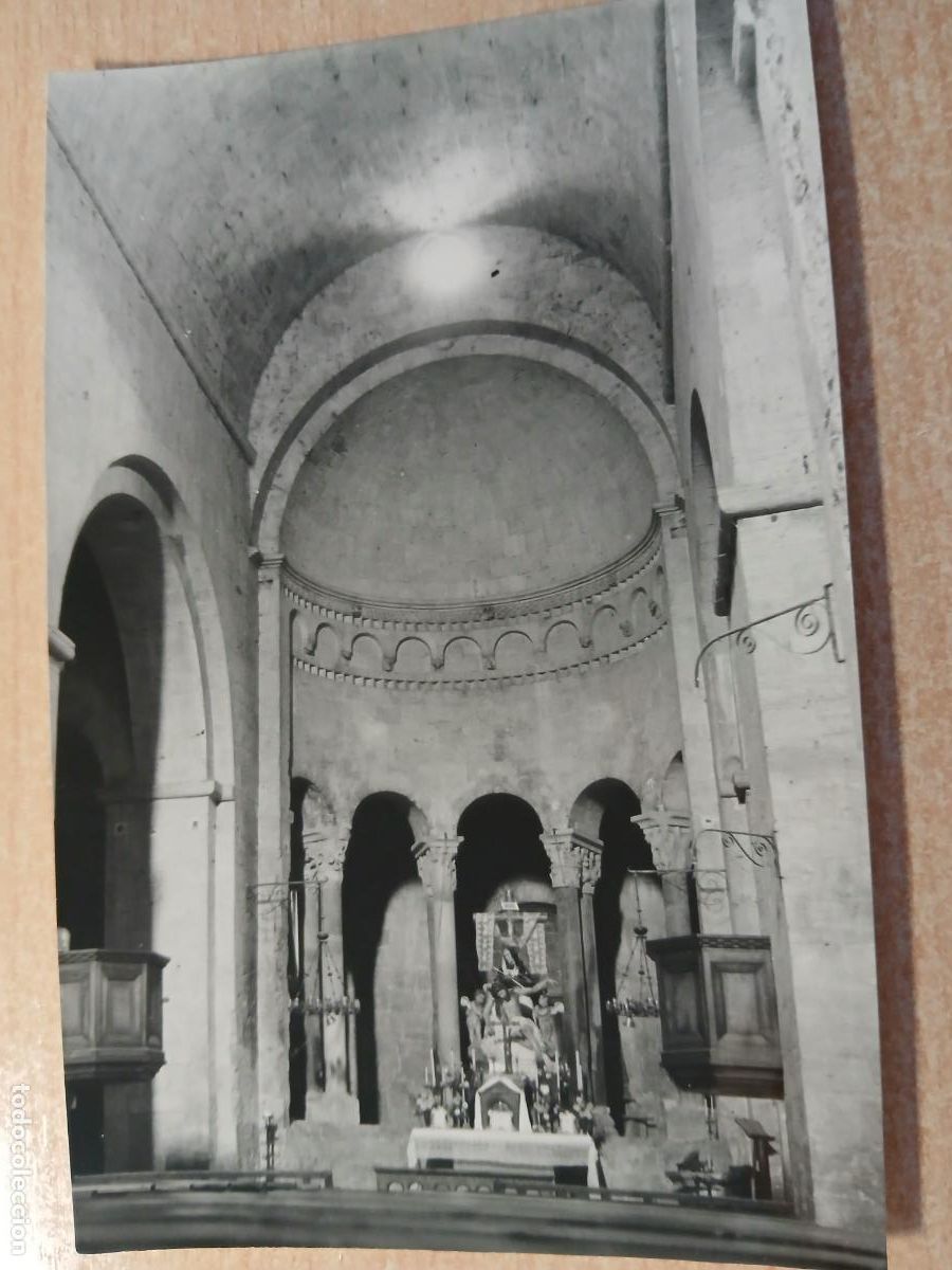 Postales: postal fotografica besalu, iglesia de san pedro, ediciones fotografia cuyas