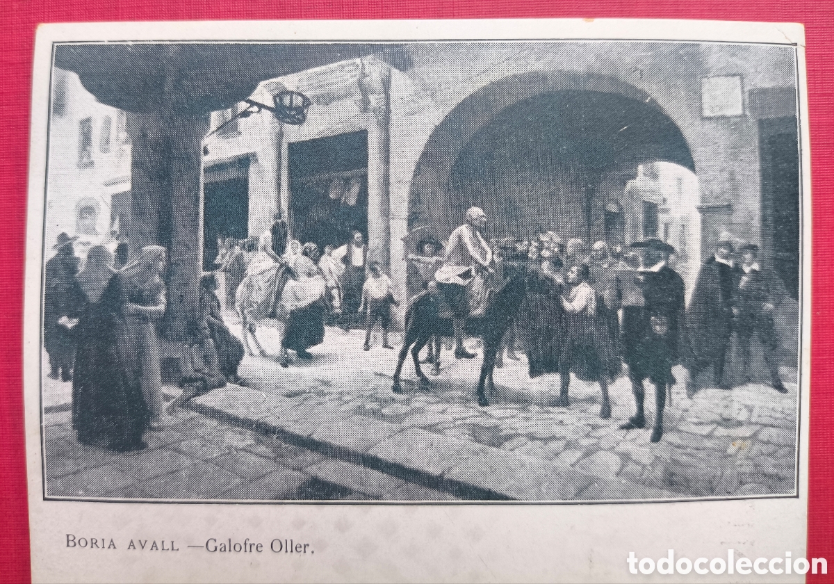 Postales: BARCELONA BARRI BORN CARRER BORI AVALL POSTAL FOTOTIPIA C. 1910