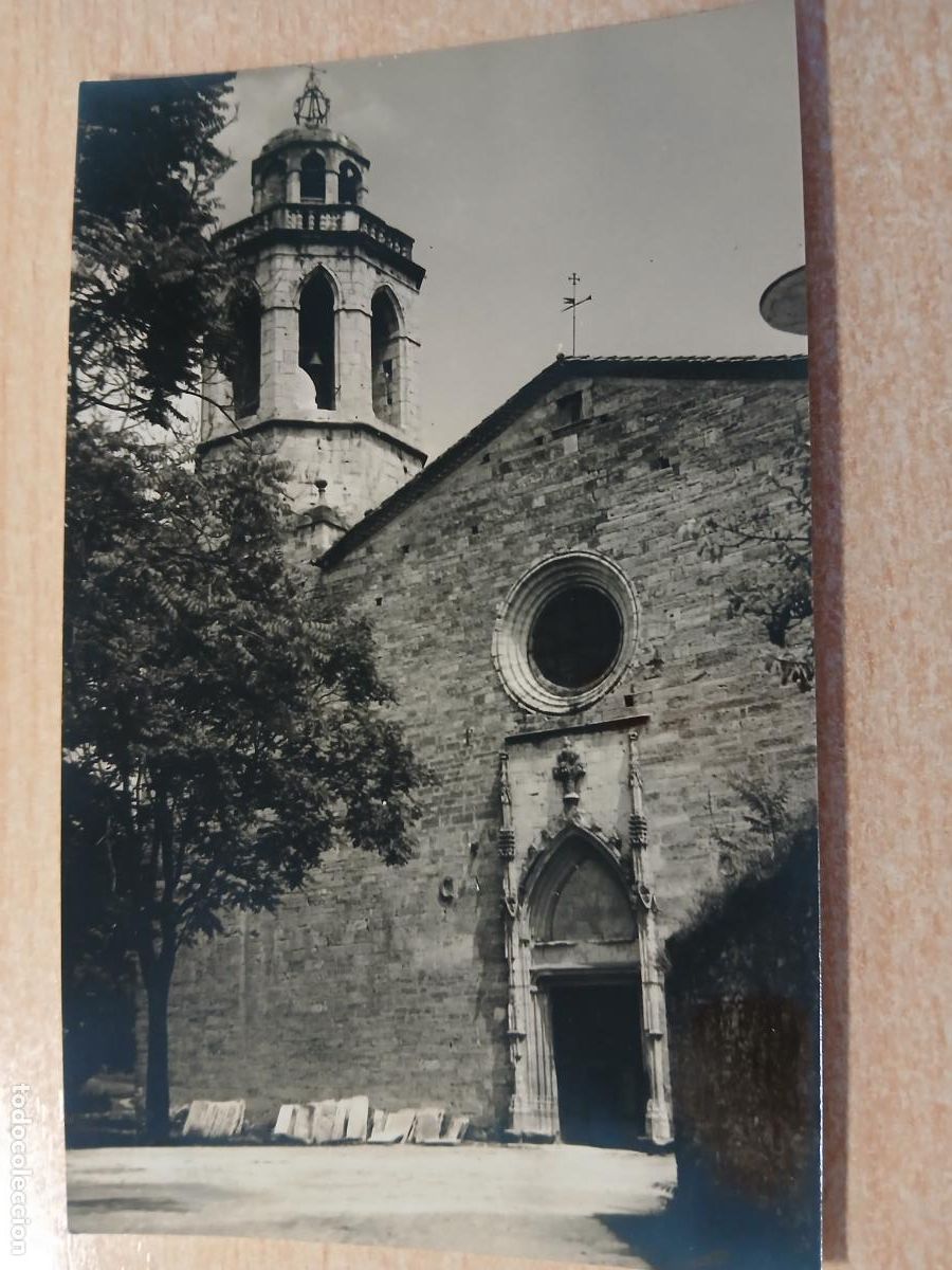 Postales: postal fotografica ba&ntilde;olas, banyoles, monasterio de san esteban, foto cuyas