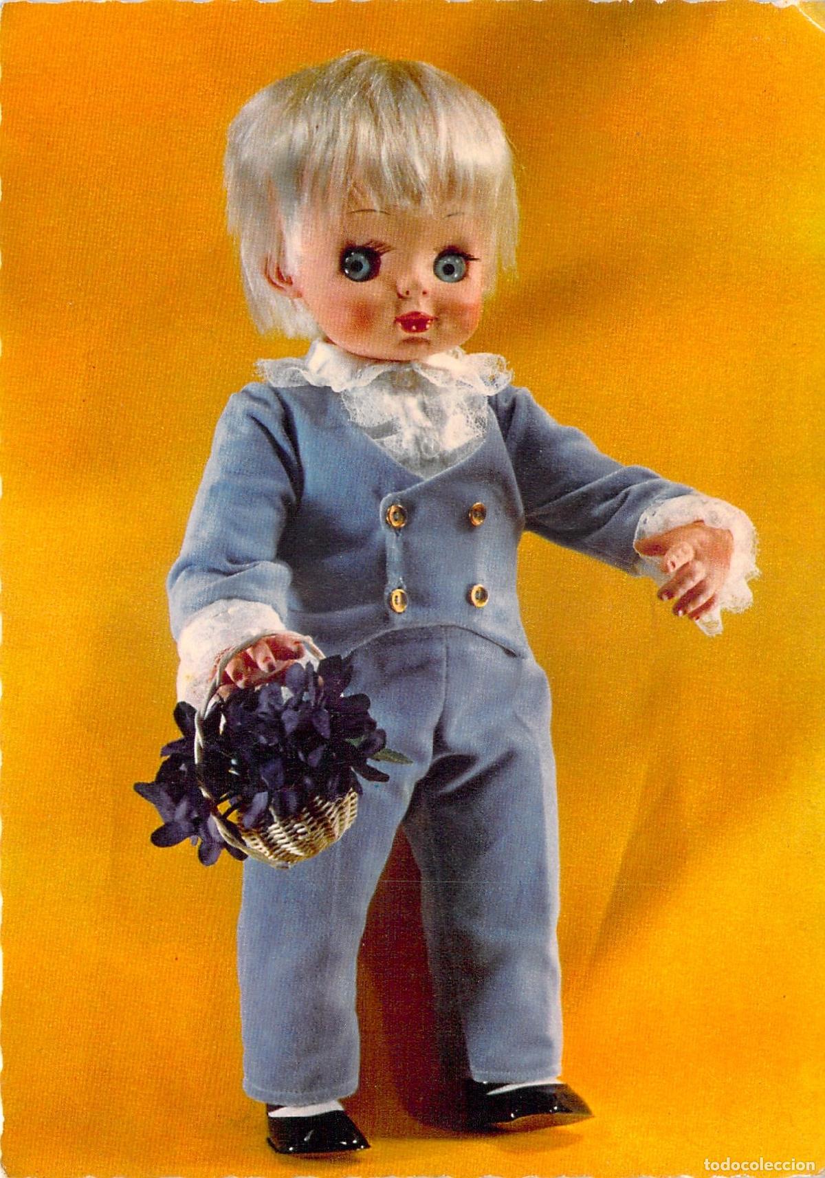 Postales: Postal de mu&ntilde;eca Mansueto de Furga, a&ntilde;os setenta