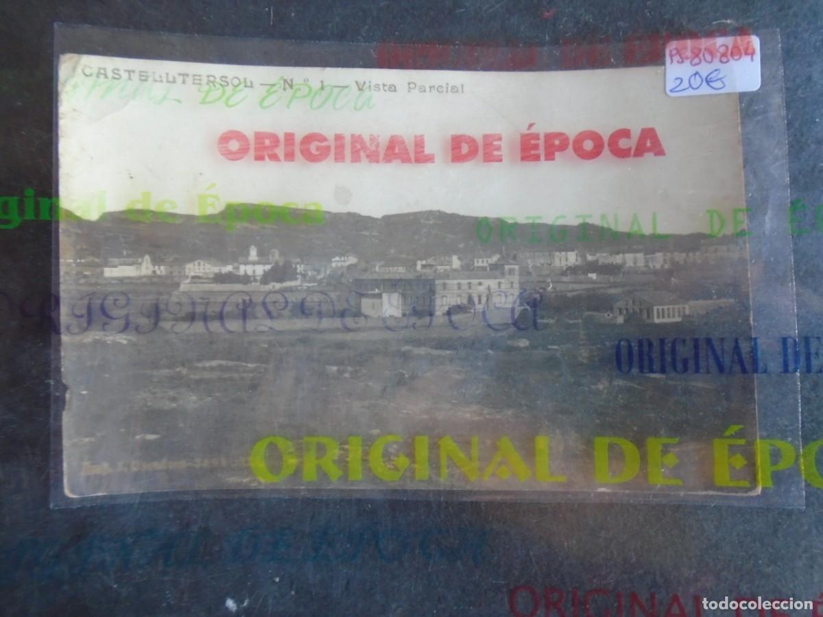 Postales: (PS-80804)POSTAL FOTOGRAFICA DE CASTELLTERSOL-VISTA PARCIAL N&ordm;1.J.OBRADORS