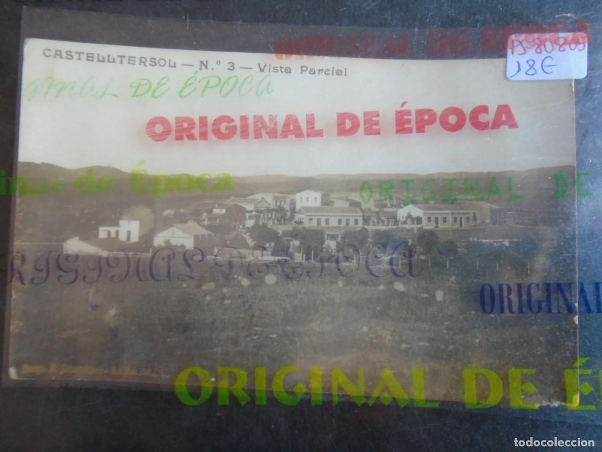 Postales: (PS-80805)POSTAL FOTOGRAFICA DE CASTELLTERSOL-VISTA PARCIAL N&ordm;3.J.OBRADORS