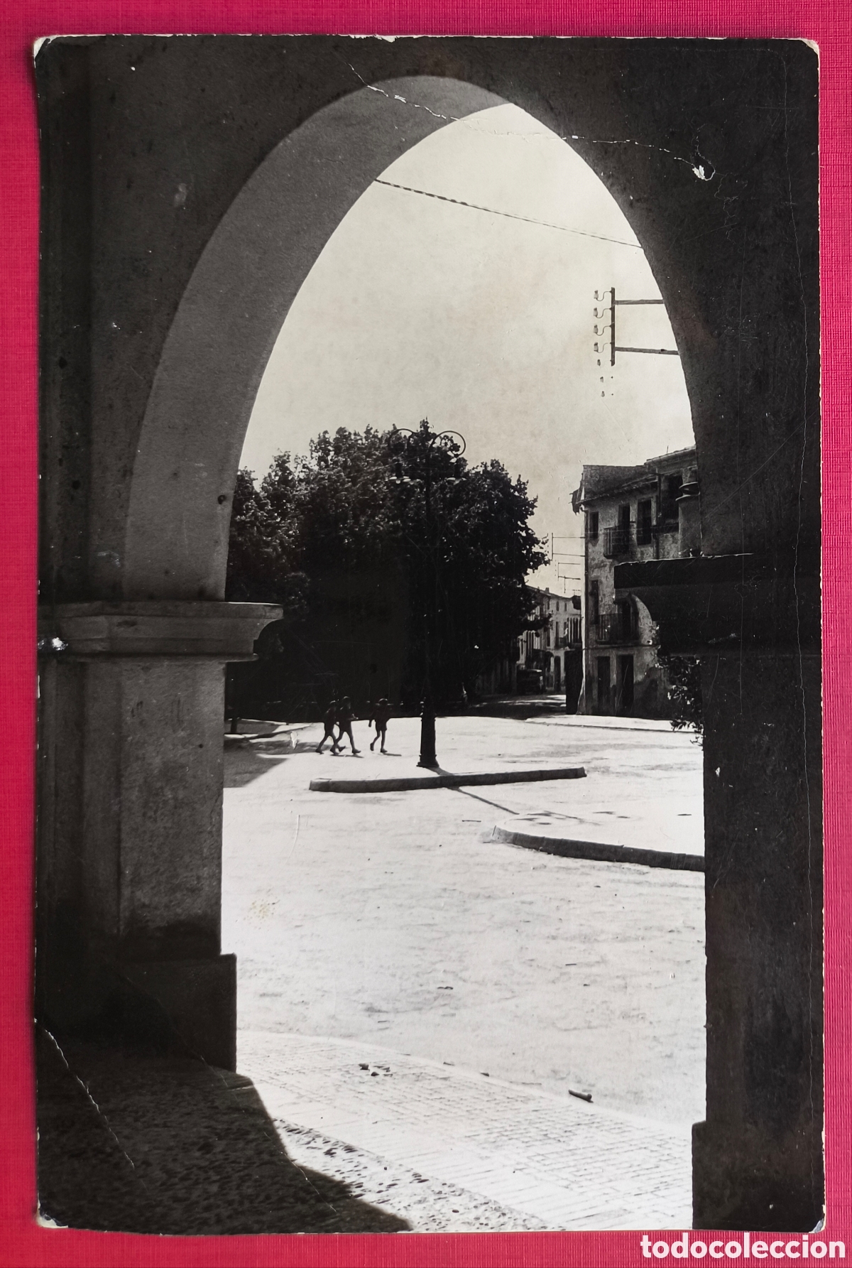Postales: BENISSANET PLA&Ccedil;A FONT GRAN POSTAL FOTOGR&Aacute;FICA EX. J. COT TARRAGONA C. 1970