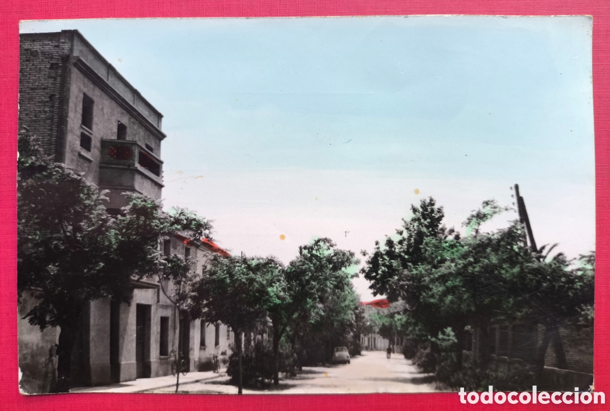 Postales: BENISSANET AVINGUDA CATALUNYA FOTOGR&Aacute;FICA COLOREADA EX. J. COT TARRAGONA C. 1960