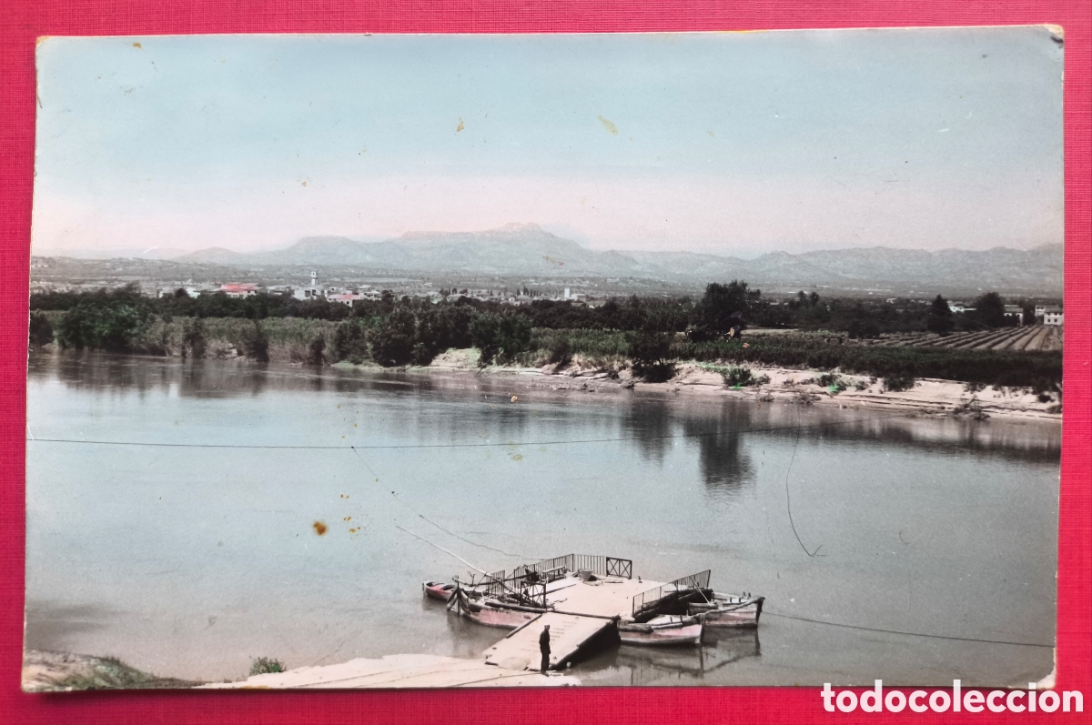 Postales: BENISSANET PAS BAR&Ccedil;A DE L'EBRE POSTAL FOTOGR&Aacute;FICA EX. J. COT TARRAGONA C. 1960