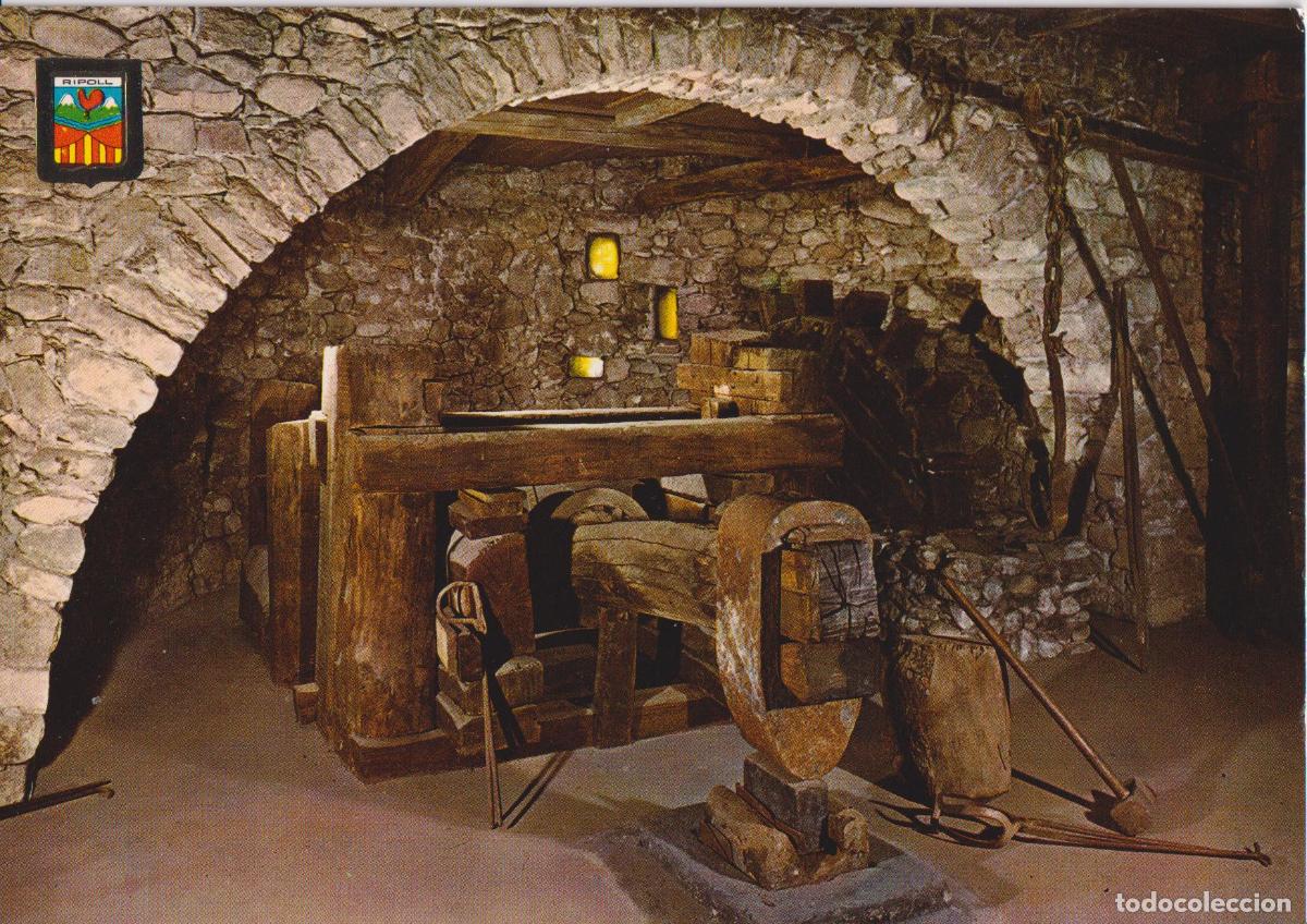 Postales: RIPOLL, MUSEU, REPRODUCCI&Oacute; DE UNA FARGA CATALANA S.XVII &ndash; ESCUDO DE ORO N&ordm;1992 &ndash; S/C