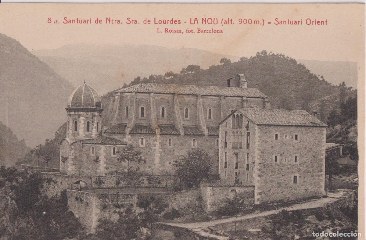 Postales: SANTUARIO DE NTRA.SRA. DE LOURDES &ndash; LA NOU, SANTUARI ORIENT &ndash; L.ROISIN FOT. N&ordm;8 &ndash; S/C