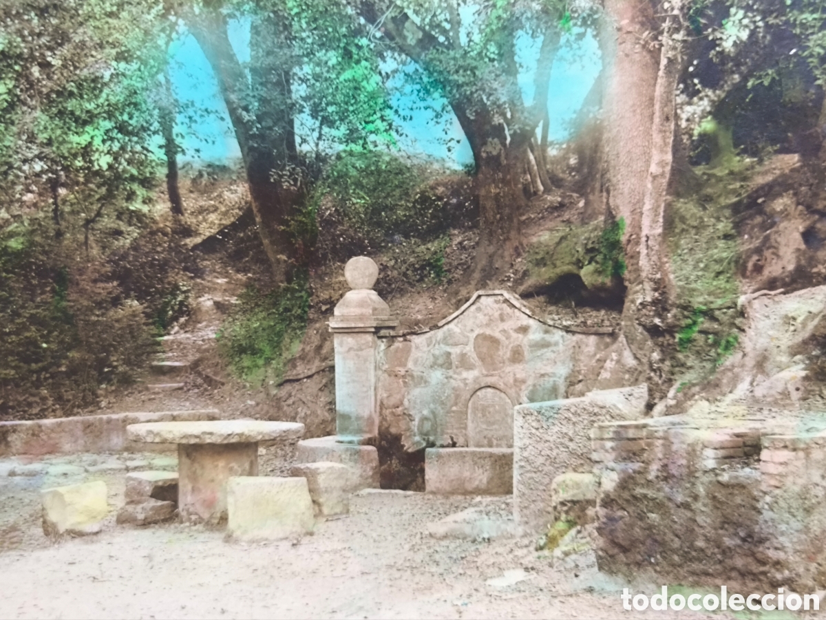 Postales: VILALBA SASSERRA FONT DEL DUC CAN GOL POSTAL FOTOGR&Aacute;FICA COLOREADA C. 1945