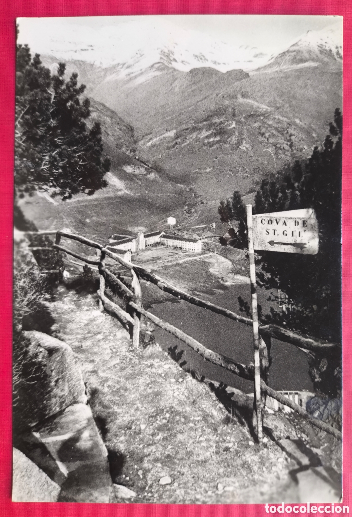 Postales: COVA DE SANT GIL VISTAS NURIA POSTAL FOTOGR&Aacute;FICA C. 1960