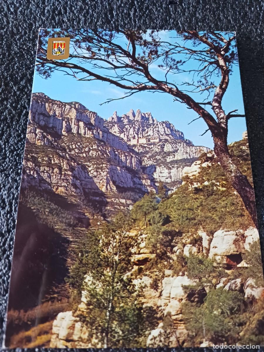 Postales: 98. MONTSERRAT. PAISAJE, ed. escudo