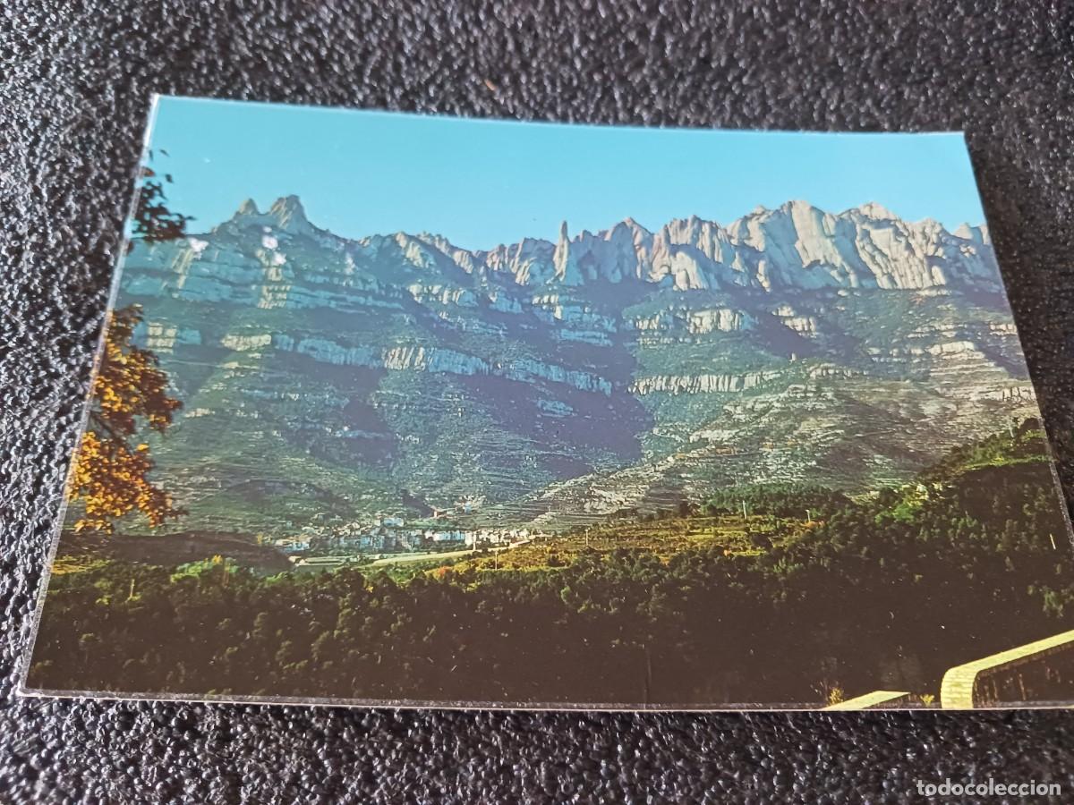 Postales: 1 MONTSERRAT. vista de la monta&ntilde;a y movnistrol, ed. vert
