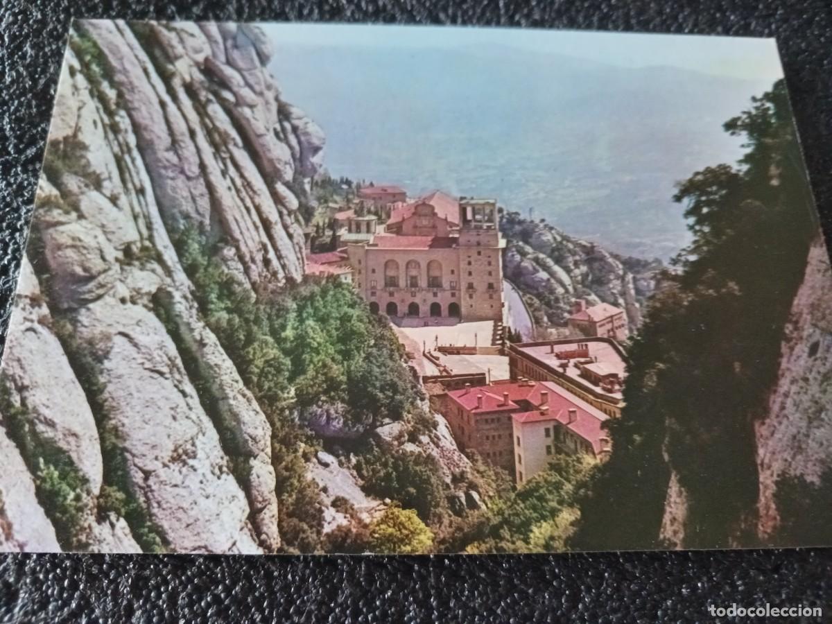 Postales: 502 montserrat, monta&ntilde;a y monasterio, ed. fabregat