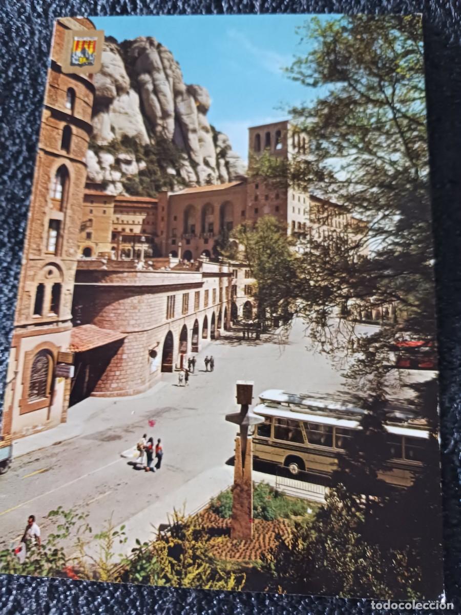 Postales: 32 montserrat monestir, detall, ed. escudo