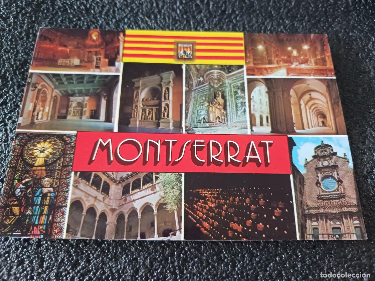Postales: 136 montserrat, diferentes aspectes, ed. escudo