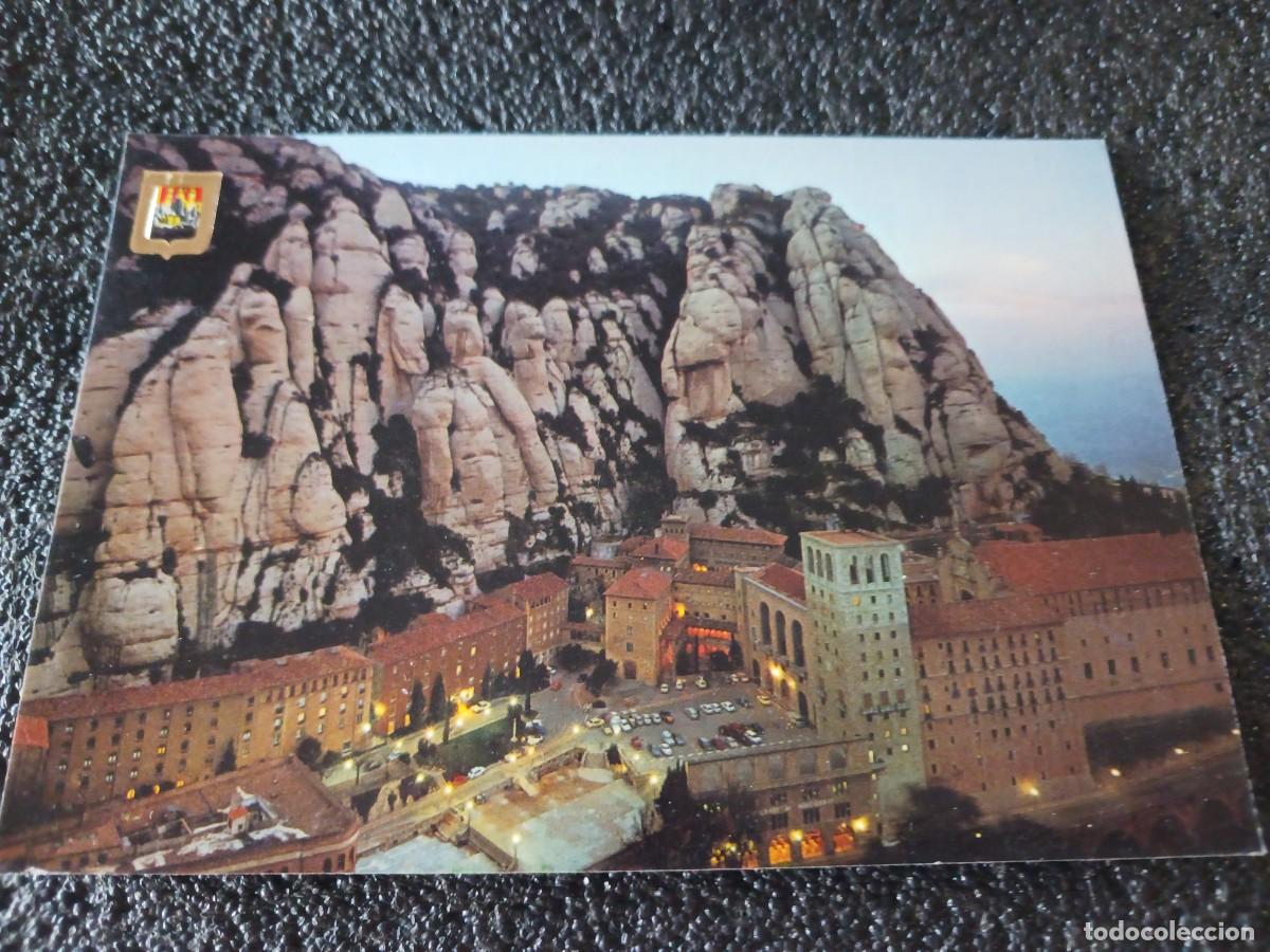Postales: 97 montserrat, vista general nocturno, ed. escudo