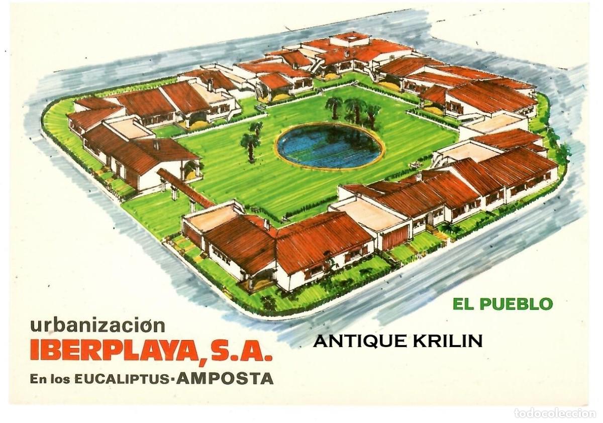 Postales: TARRAGONA / AMPOSTA / URB. LOS EUCALIPTOS / EDICION RAYMOND / SIN FRANQUEAR