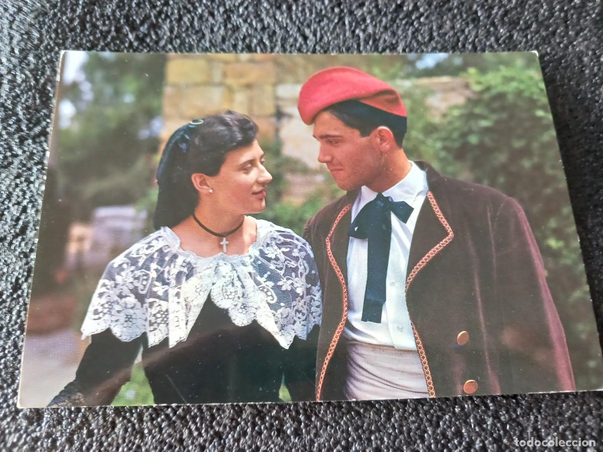Postales: 3 ESPA&Ntilde;A TIPICA CATALU&Ntilde;A folklore, ed. garrabella, escrita