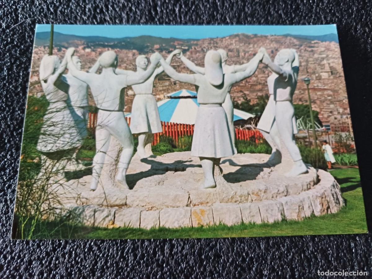 Postales: 602 barcelona, Monumento a la Sardana, ed. vikingo, escrita 1973