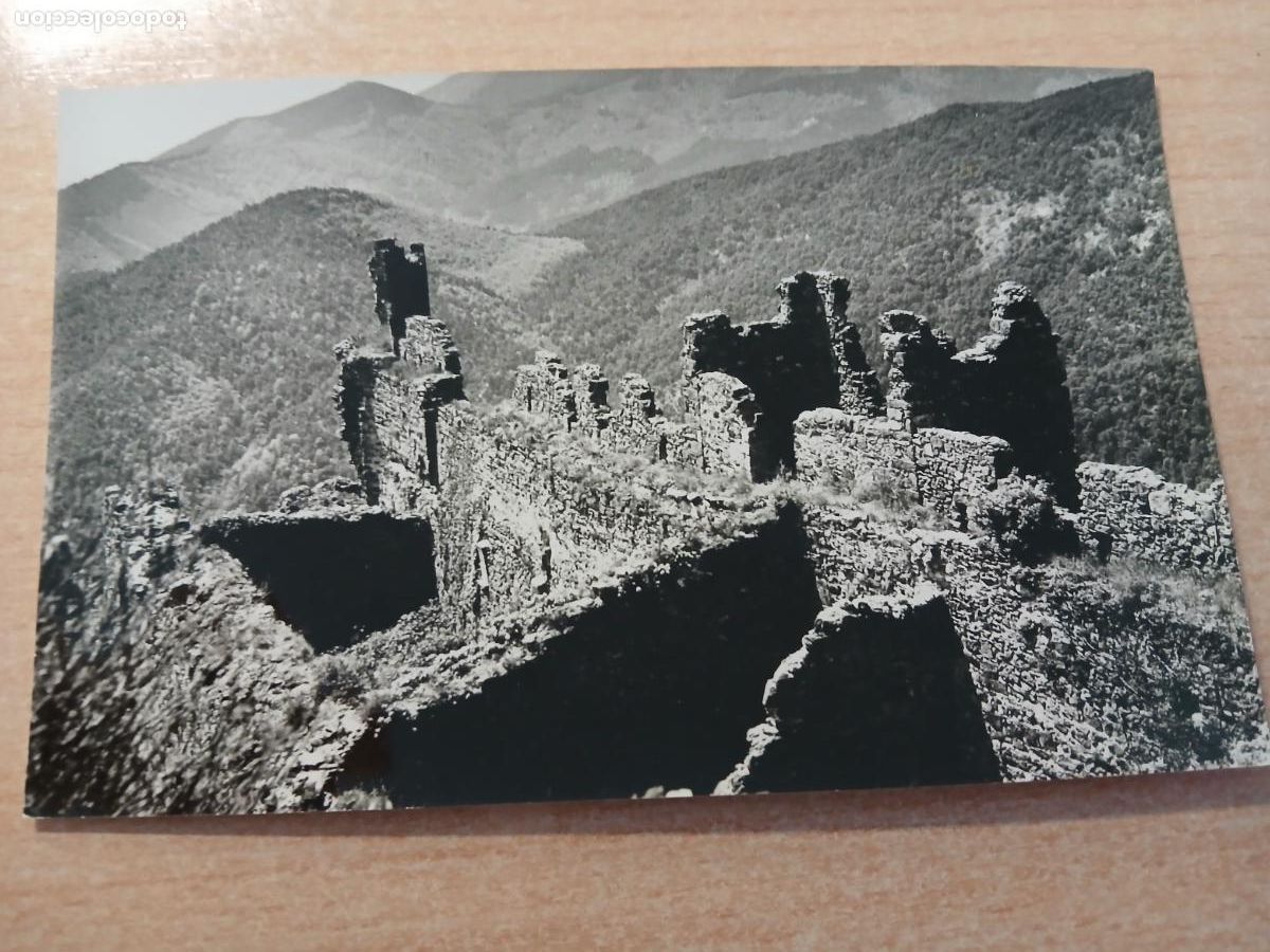 Postales: postal fotografica, breda, castillo de montsoriu, foto cuyas