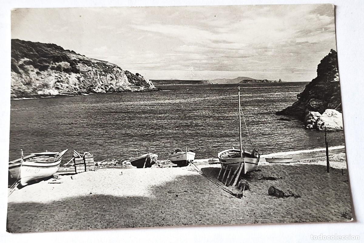 Postales: BAGUR (COSTA BRAVA) - POSTAL MUY ANTIGUA MANUSCRITA EN 1943 - PLAYA SA RIERA E ISLAS MEDAS
