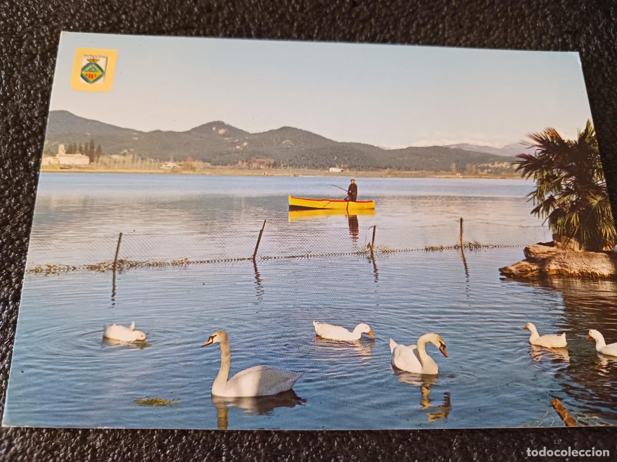 Postales: 15 BANYOLES LAGO, ED. ESCUDO