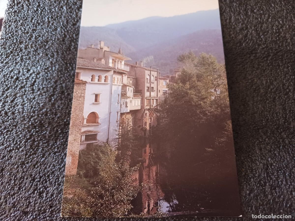 Postales: SANT FELIU DE PALLEROLS (GARROTXA ) CASES SOBRE EL BRUGENT, FOTO VILALLONGA
