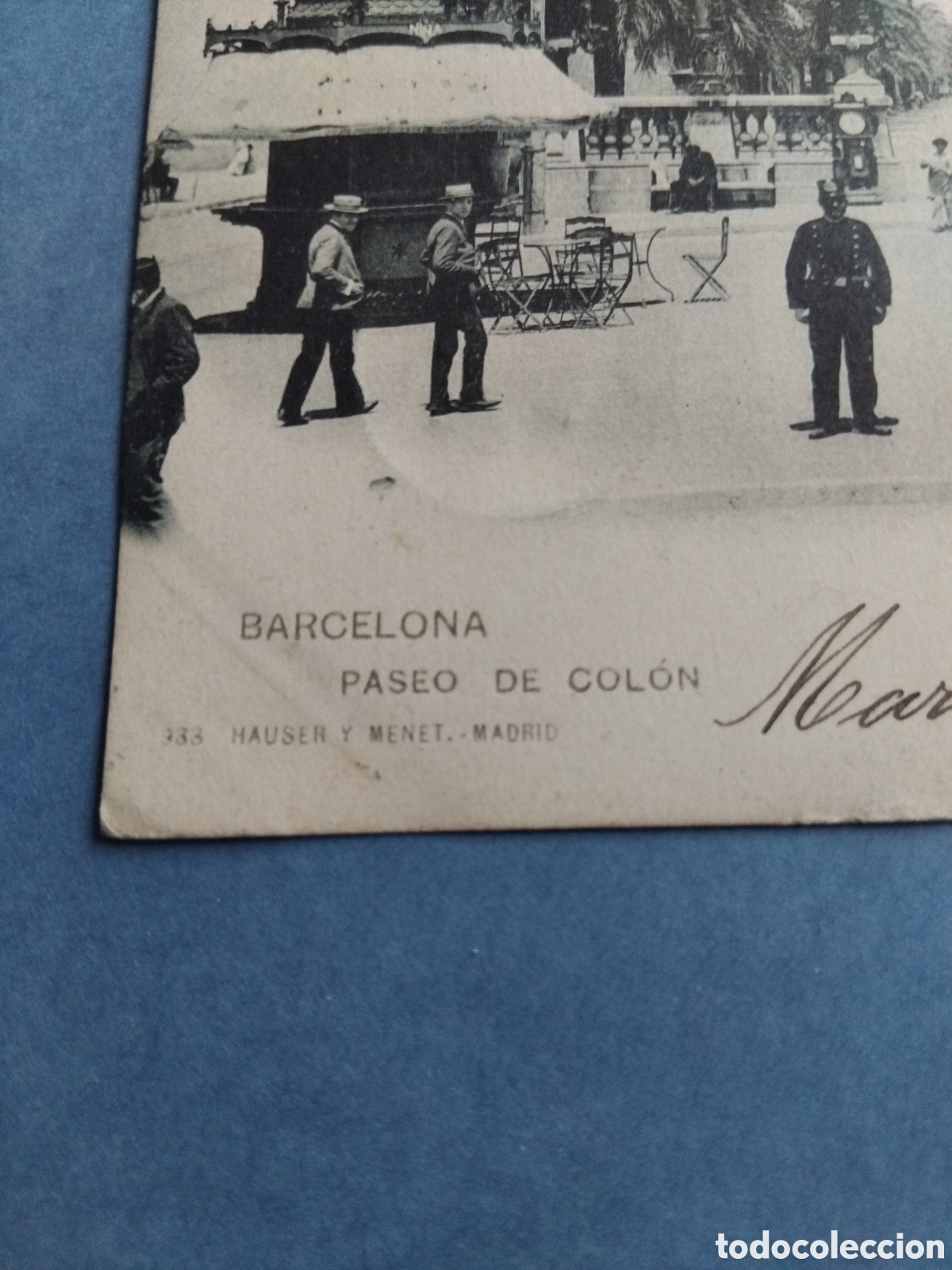 Postales: Postal Barcelona. Paseo de Colon - Foto 3