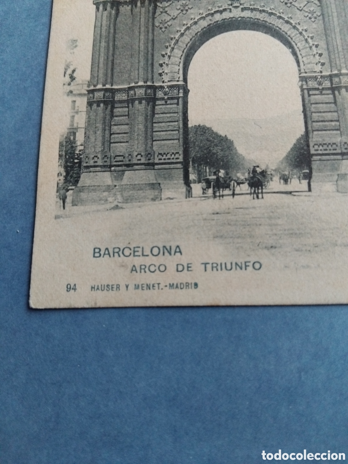Postales: Postal Barcelona. Arco del Triunfo - Foto 3