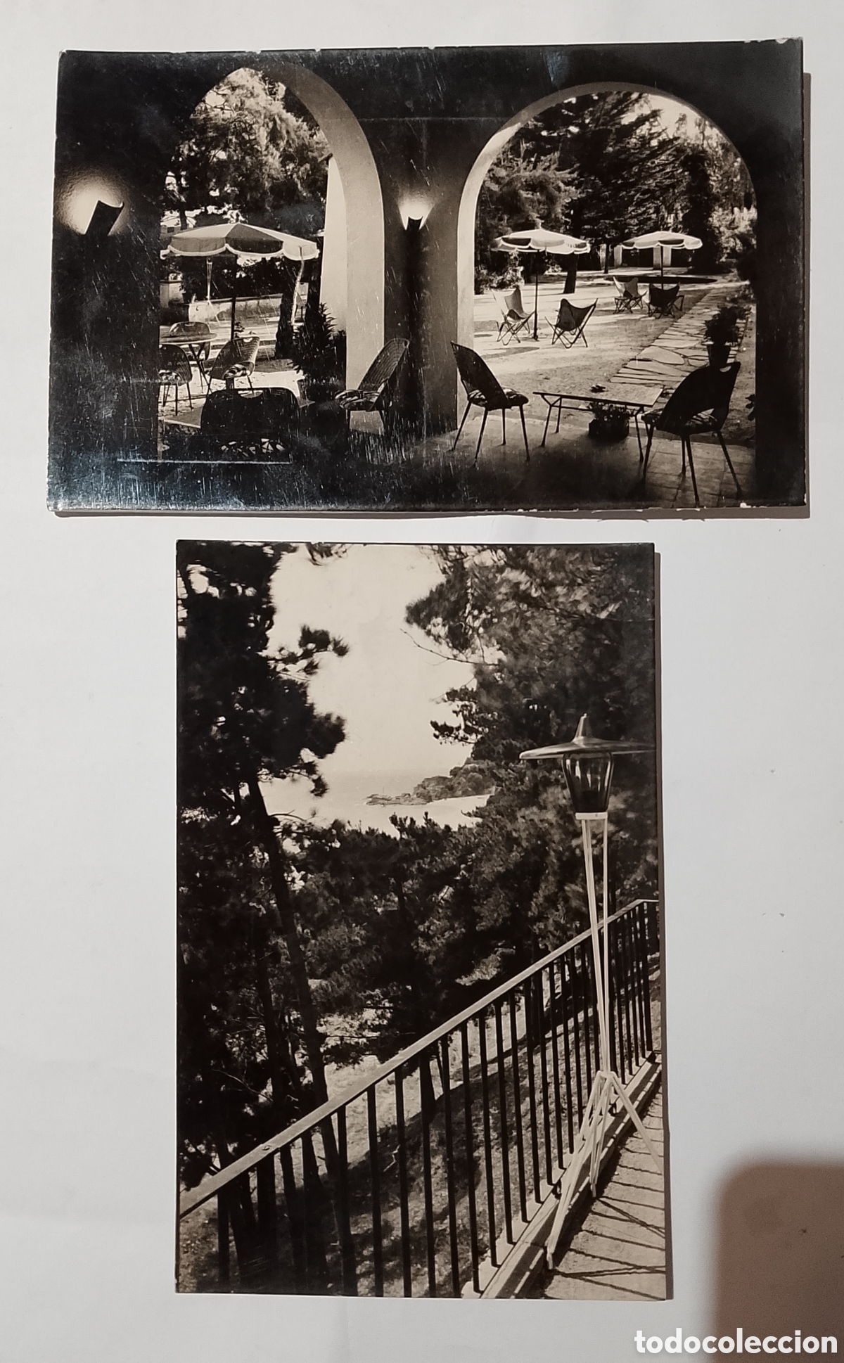 Postales: 2 postales Rigat Park Hotel Lloret de Mar