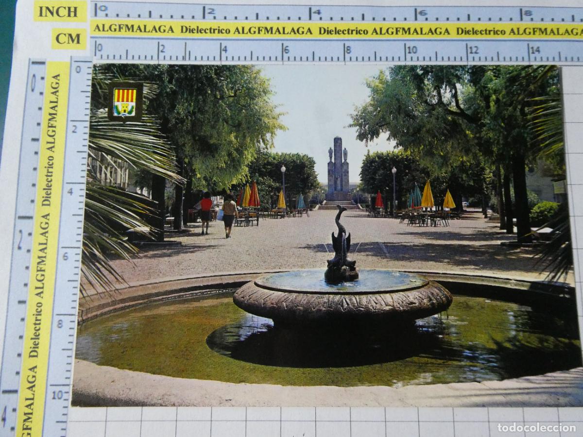 Postales: POSTAL DE BARCELONA. A&Ntilde;O 1970. TARRASA PASEO CONDE DE EGARA 5992 ESCUDO ORO. 284