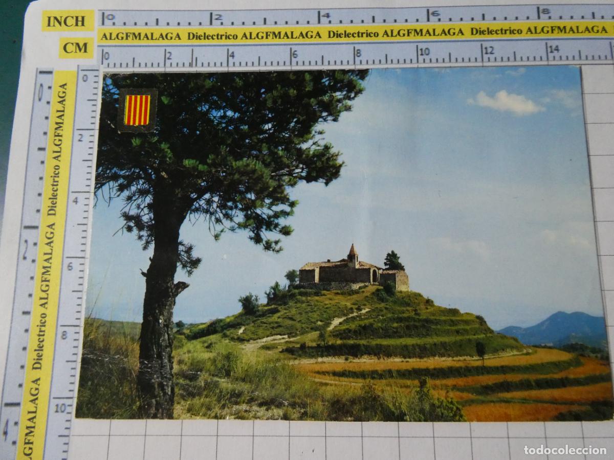 Postales: POSTAL DE BARCELONA. A&Ntilde;O 1968. SANT MARTI DE SOBREMUNT ERMITA SANTA LLUCIA. 4619 ESCUDO ORO . 293