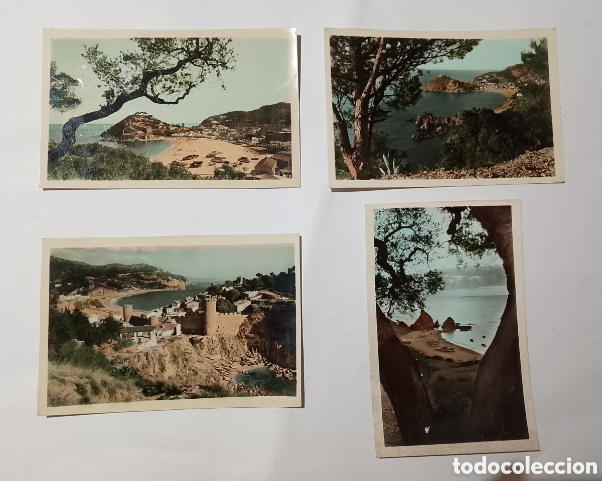 Postales: 4 postales Tossa Costa Brava - Foto 1