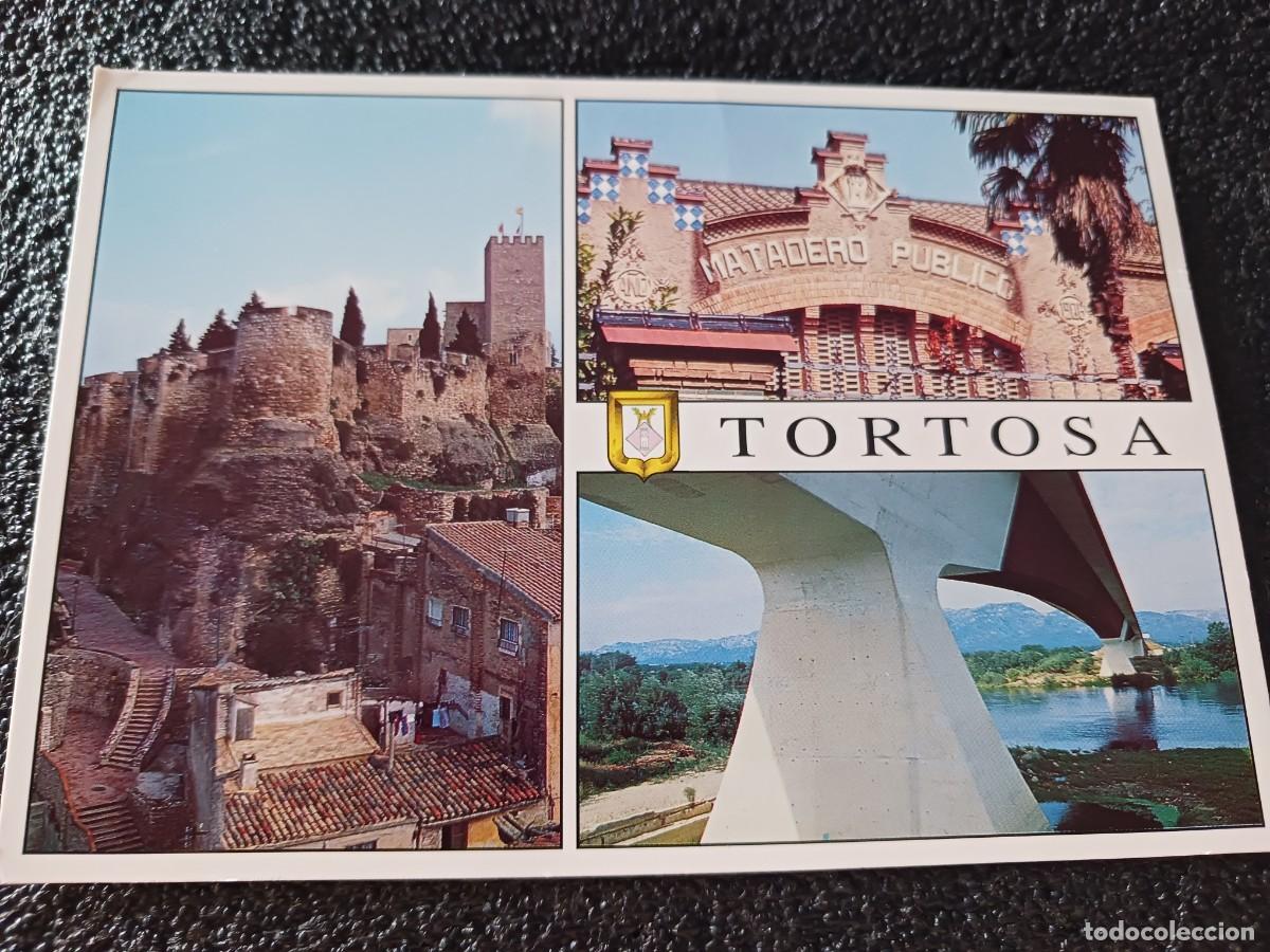 Postales: 12 tortosa, divers aspectes, ed. escudo, escrita