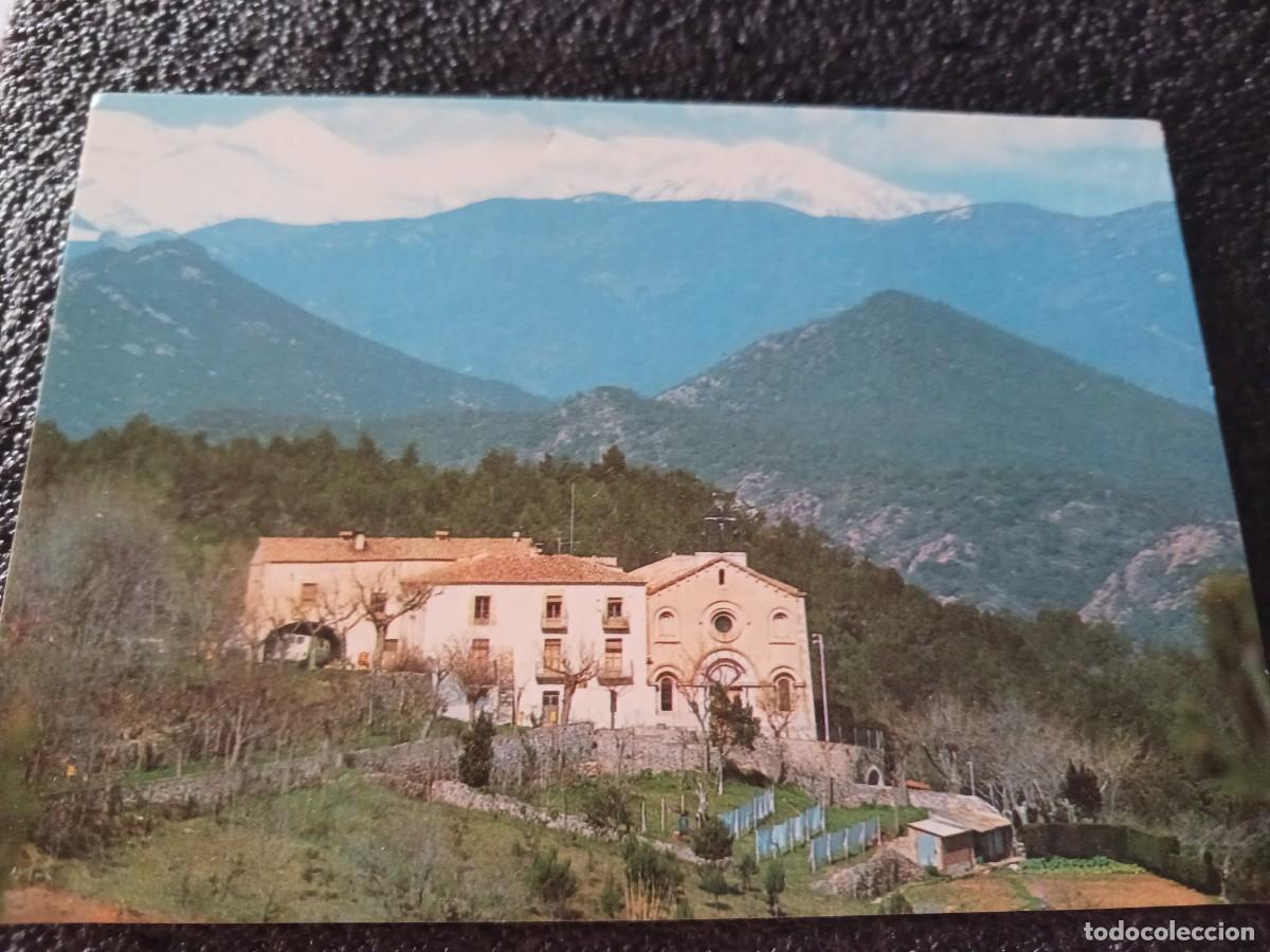 Postales: 1496 terrades, santuari de la salut, vista general al fons el canigo, ex. santuari