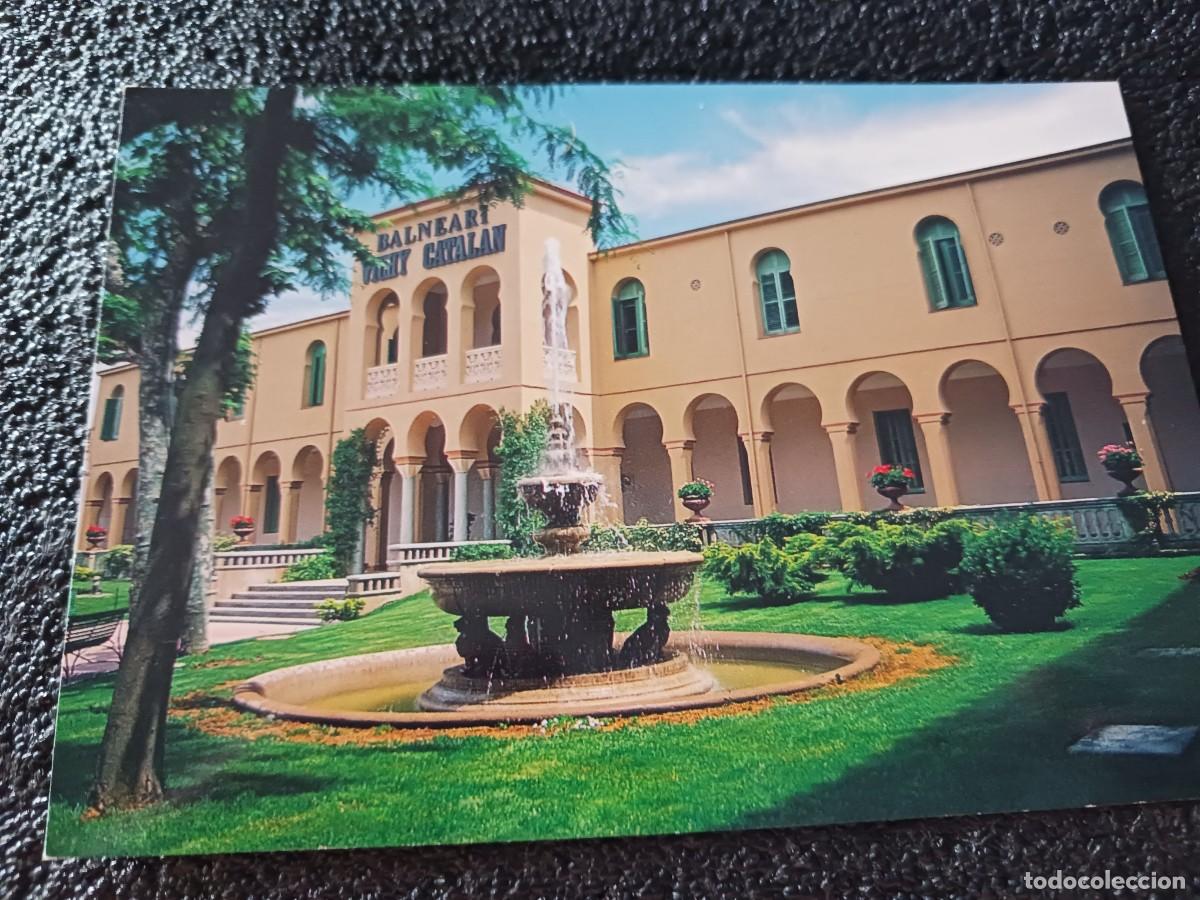 Postales: HOTEL BALNEARIO VICHY CATAL&Aacute;N, fa&ccedil;ana principal, caldes de malavella, ed. escudo