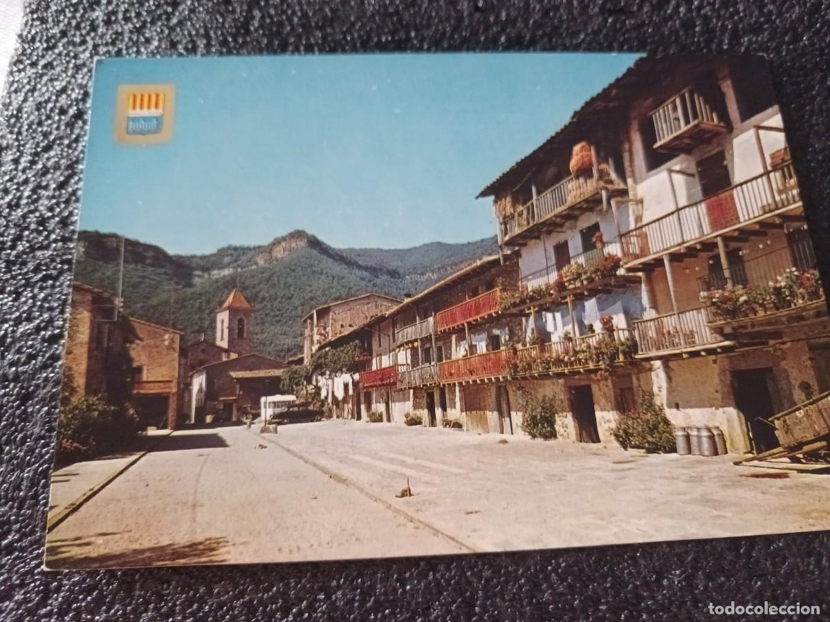 Postales: 1 HOSTALETS D'EN BAS GIRONA PETITA SUISA CATALANA CARRER TEIXEDA, ed. escudo