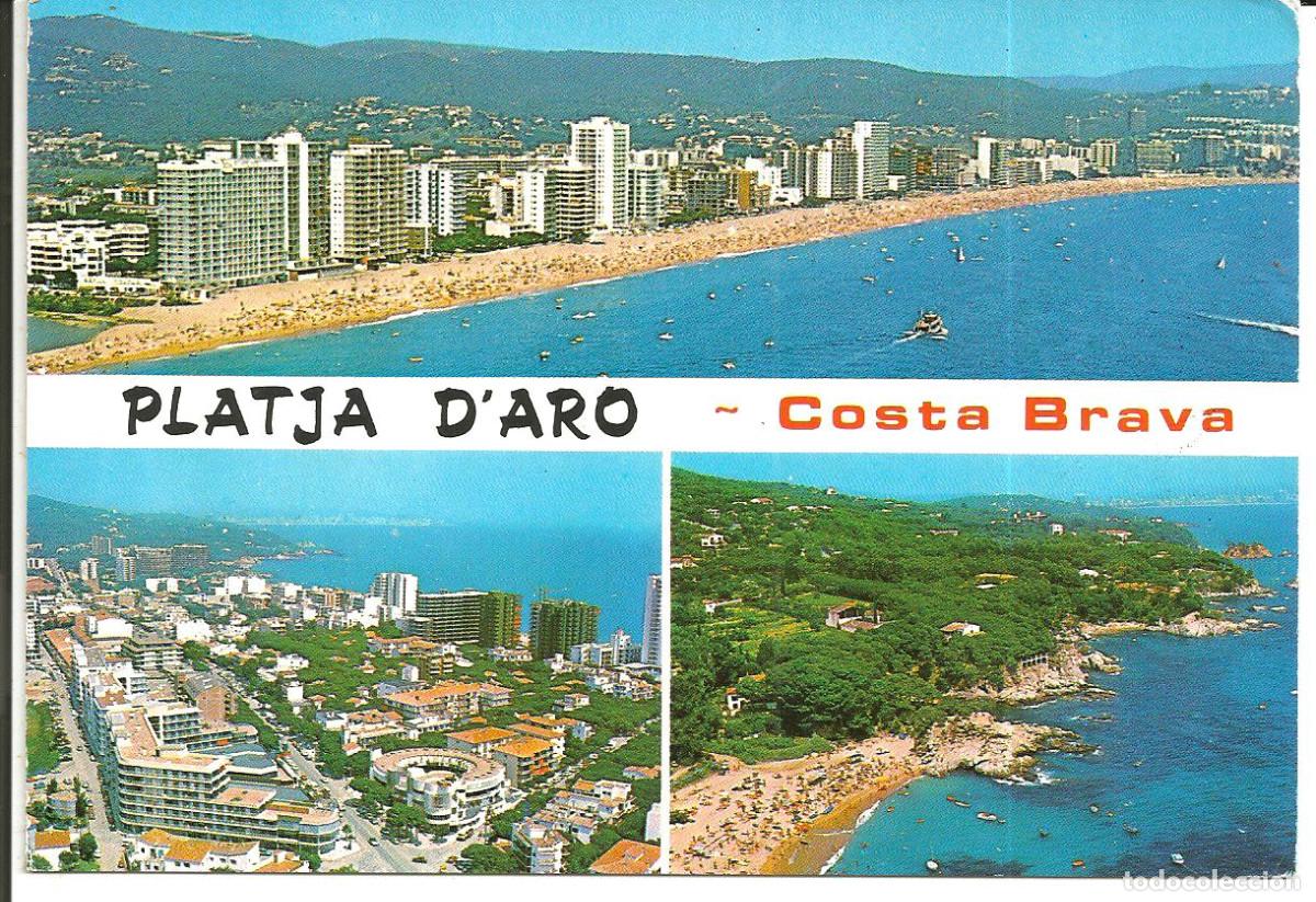 Postales: POSTAL PLATJA D'ARO (GIRONA) - DIVERSOS ASPECTOS - CATALAN IBARS 1985