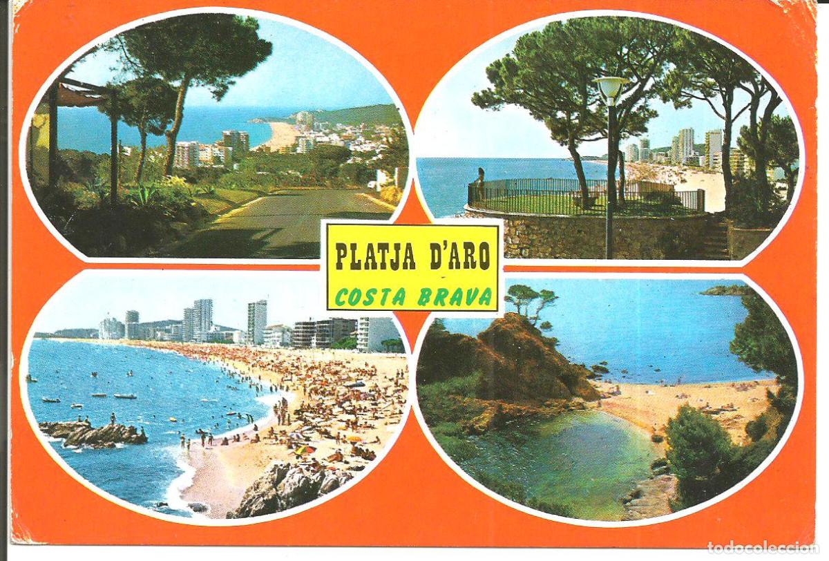 Postales: POSTAL PLATJA D'ARO (GIRONA-COSTA BRAVA) - VARIAS VISTAS - CATALAN IBARS 1968