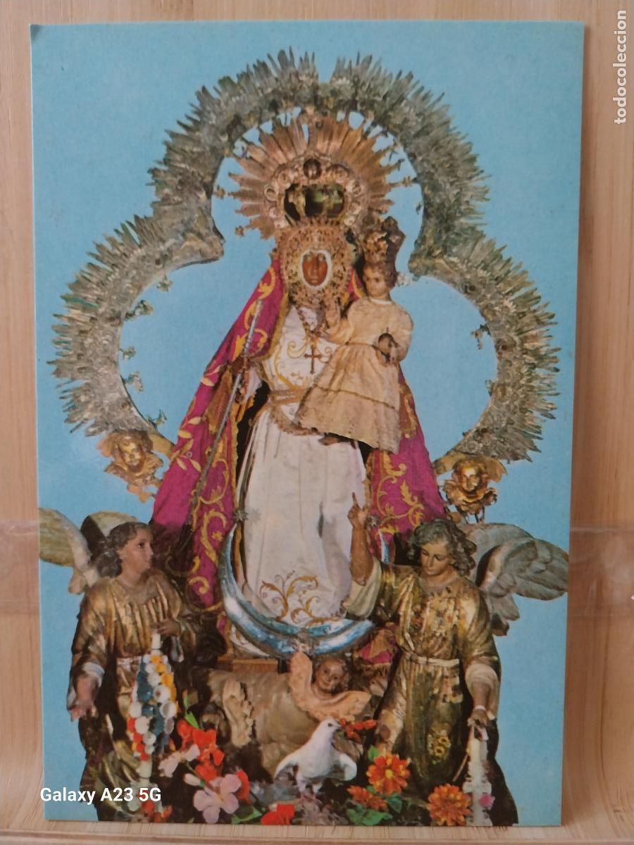 Postales: SANTISTEBAN DEL PUERTO VIRGEN NTRA SRA DEL COLLADO ED AZUL A&Ntilde;O 1980 SC ORIGINAL
